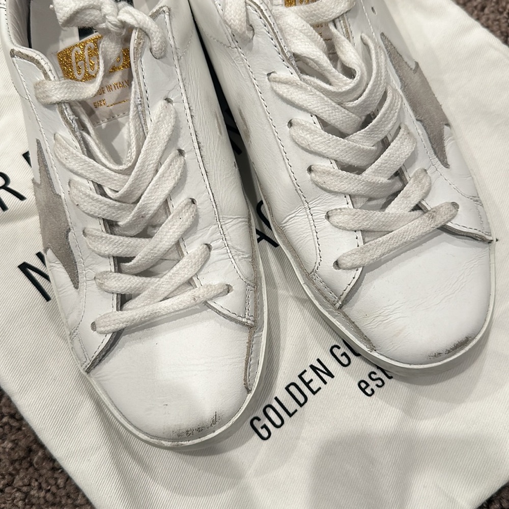 Golden Goose Superstar Leopard Low Top Sneakers - Picture 8 of 14